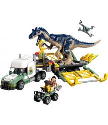 LEGO Конструктор Jurassic World Миссии динозавров: Грузовик для перевозки алозавра