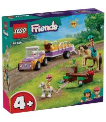 LEGO Конструктор Friends Прицеп для лошади и пони