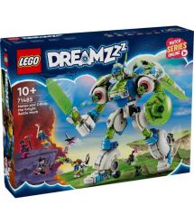 LEGO Конструктор DREAMZzz Матео и рыцарский боевой робот Зет-Блоб