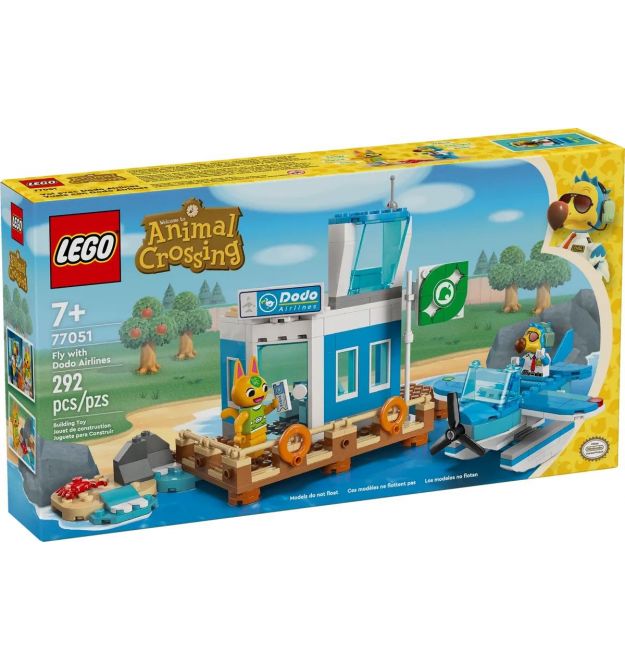LEGO Конструктор Animal Crossing Летайте с Dodo Airlines