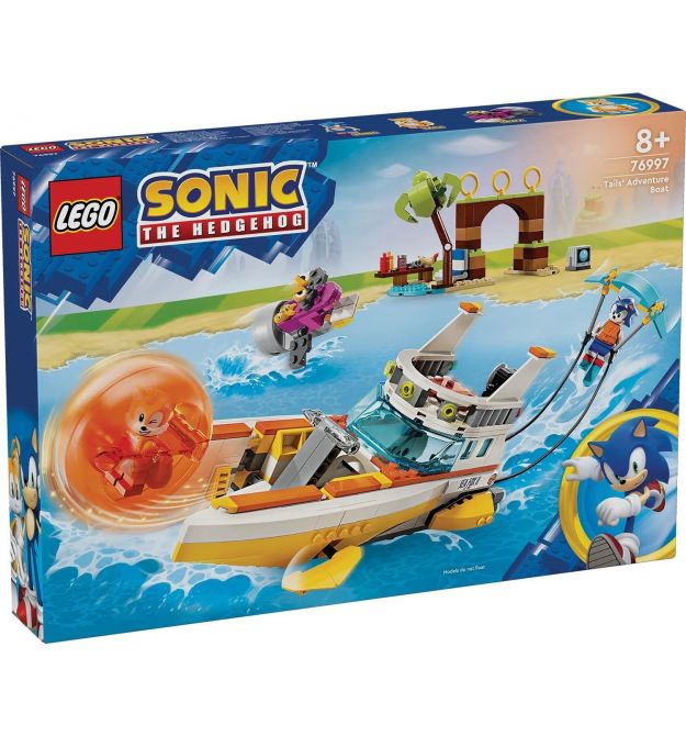 LEGO Конструктор Sonic the Hedgehog™ Лодка с «Приключений Тейлза»