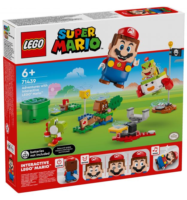 LEGO Конструктор Super Mario Приключения с интерактивным LEGO Марио