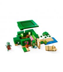 LEGO Конструктор Minecraft Пляжный дом в форме черепахи