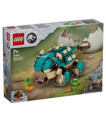 LEGO Конструктор Jurassic World Малыш Бампи: Анкилозавр