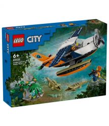 LEGO Конструктор City Водный самолет для иследования джунглей