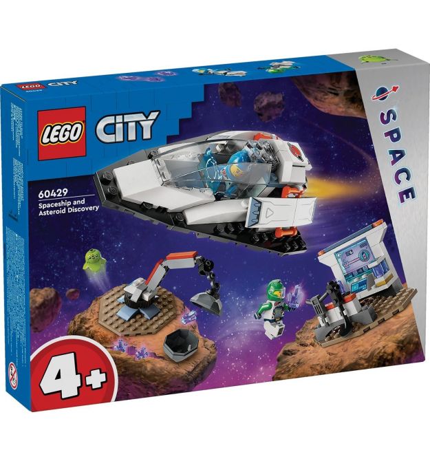 LEGO Конструктор City Космический корабль и исследование астероида