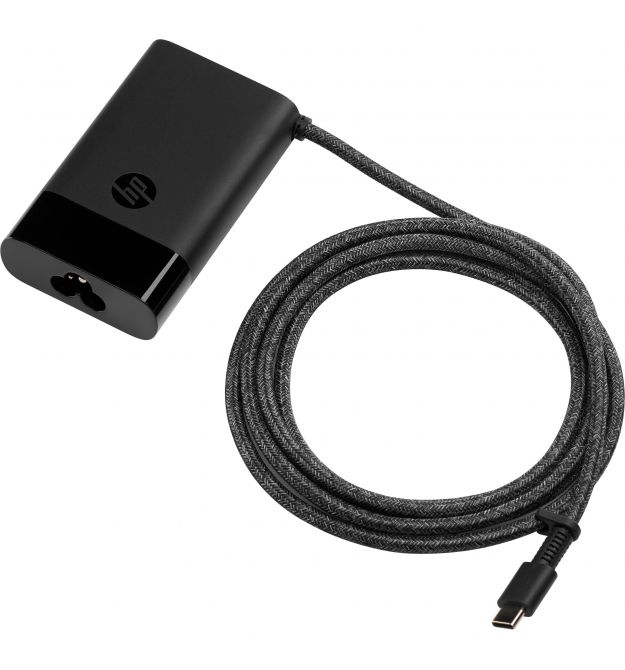 HP Зарядное устройство сетевое 65W USB-C, кабель USB-C, 1м, черный HP Зарядное устройство сетевое 65W USB-C, кабель USB-C, 1м, черный
