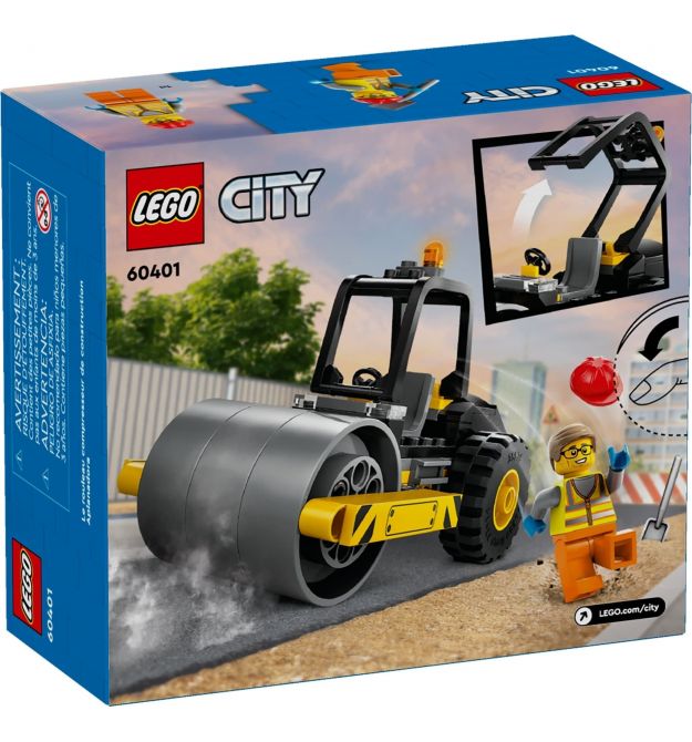 LEGO Конструктор City Строительный паровой каток