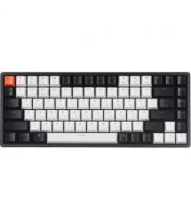 Keychron Клавиатура механическая K2 84Key, Gateron G pro Blue, BT/USB-A, EN/UKR, White Led, черный