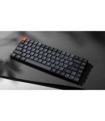 Keychron Клавиатура механическая K3 Max 84Key, Gateron MX 2.0 Blue, WL/BT/USB-A, QMK, Hot-swap, EN/UKR, RGB, черный