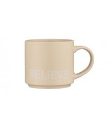 ARDESTO Чашка Believe, 420мл, керамика, желтый