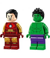 LEGO Конструктор Marvel Железный Человек на мотоцыкле и Халк