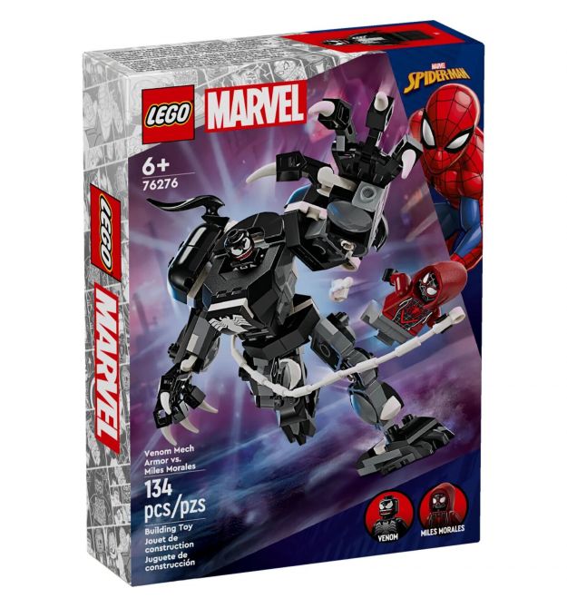 LEGO Конструктор Marvel Робот Венома vs. Майлз Моралез