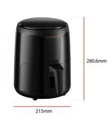 Russell Hobbs Мультипечь SatisFry Air Small, 1100Вт, чаша-1.8л, сенсорное управл., алюминий/пластик, черный