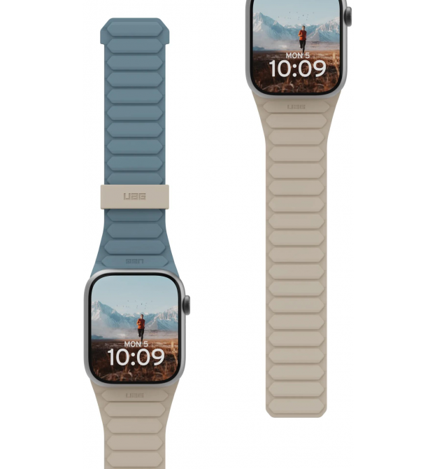 Ремінець UAG для Apple Watch Ultra 2/Ultra-49-45-44-42mm, Pathfinder, Dune/Cloud Blue