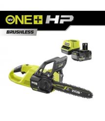 Ryobi Пила цепная аккумуляторная ONE+ HP RY18CSX30A-150 18B 1х5А·ч ЗУ шина 30см бесщеточная 13.2м/с 3.2кг