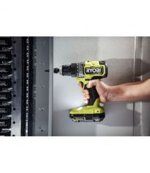 Ryobi Шуруповерт-дрель аккумуляторный ONE+ HP RDD18X-220S 18В 2х2А·ч ЗУ 95Нм 500·2100об·хв 1.7кг сумка