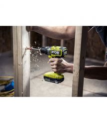 Ryobi Шуруповерт-дрель аккумуляторный ONE+ HP RDD18X-220S 18В 2х2А·ч ЗУ 95Нм 500·2100об·хв 1.7кг сумка