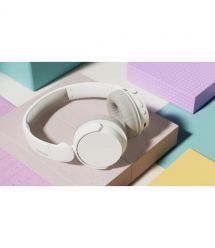 Philips Наушники On-ear TAH3209 BT 5.3, Wireless, Mic, Белый