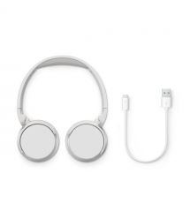 Philips Наушники On-ear TAH3209 BT 5.3, Wireless, Mic, Белый