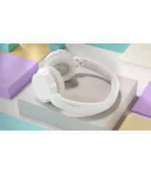 Philips Наушники On-ear TAH4209 BT 5.3, Wireless, Mic, Белый