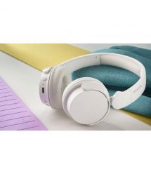 Philips Наушники On-ear TAH4209 BT 5.3, Wireless, Mic, Белый