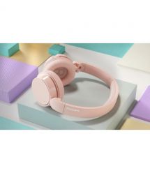 Philips Наушники On-ear TAH4209 BT 5.3, Wireless, Mic, Розовый