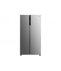 Beko Холодильник SBS, 177x90x66, xолод.отд.-347л, мороз.отд.-185л, 2дв., A+, E, дисплей, инв., нерж