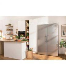 Gorenje Холодильная камера, 185x60х66, 398л, А+, электронное упр, зона св-ти, серый