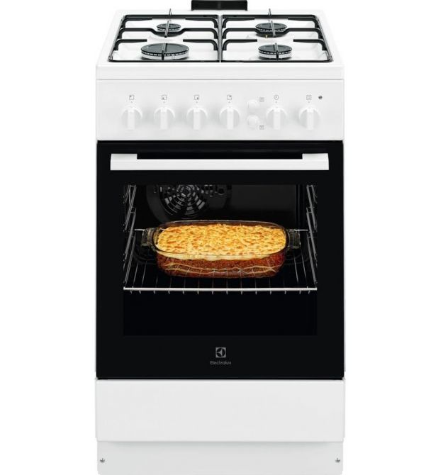Electrolux Плита газовая, 57л, 50x60см, белый