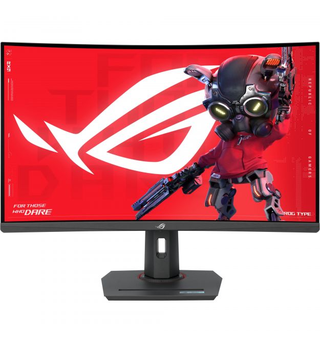 ASUS Монитор 31.5" ROG Strix XG32WCMS HDMI, DP, USB-C, Audio, VA, 2560x1440, 280Hz, 1ms, sRGB 125%, CURVED, AdaptiveSync,