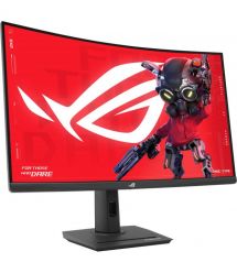 ASUS Монитор 31.5" ROG Strix XG32WCMS HDMI, DP, USB-C, Audio, VA, 2560x1440, 280Hz, 1ms, sRGB 125%, CURVED, AdaptiveSync,