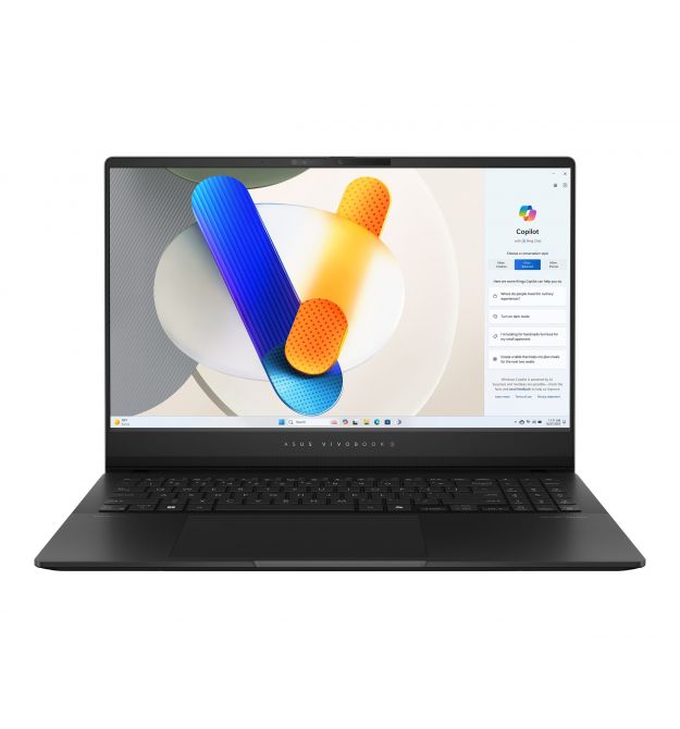 ASUS Ноутбук Vivobook S 15 M5506UA-MA029 15.6" 2.8K OLED, AMD R7-8845HS, 32GB, F1TB, UMA, NoOS, Черный