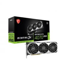 MSI Видеокарта GeForce RTX 4070 SUPER 12GB GDDR6X VENTUS 3X OC