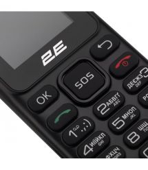 2E Мобильный телефон S180 2024 1.77" 2SIM, 600мА•ч, черный