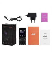 Мобильный телефон 2E S180 2024 1.77" 2SIM, 600мА•ч, черный