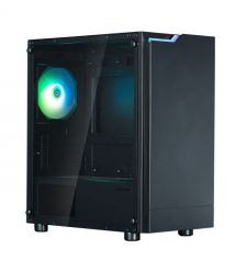 Zalman Корпус T4 Plus без БП, 2xUSB3.0, 1xUSB2.0, 1x120мм ARGB, VGA 3200мм, mATX, чёрный