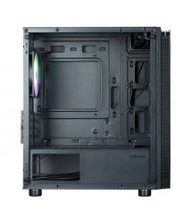 Zalman Корпус T4 Plus без БП, 2xUSB3.0, 1xUSB2.0, 1x120мм ARGB, VGA 3200мм, mATX, чёрный