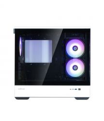 Zalman Корпус P30 без БП, 1xUSB3.0, 1xUSBType-C, 3x120мм ARGB, VGA 420мм, LCS ready, TG Side Panel, mATX, чёрный/белый