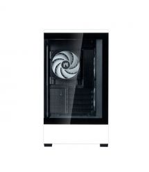 Zalman Корпус P30 без БП, 1xUSB3.0, 1xUSBType-C, 3x120мм ARGB, VGA 420мм, LCS ready, TG Side Panel, mATX, чёрный/белый