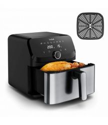 Tefal Мультипечь Easy Fry Mega, 1700Вт, чаша-7.5л, сенсорное управл., 8 программ, пластик, черный