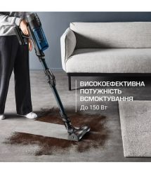 Rowenta Пылесос беспроводный X-Force Flex 12.60 Neo Auto Aqua Allergy, 150Вт, конт пыль -0.65л, а