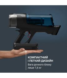 Rowenta Пылесос беспроводный X-Force Flex 12.60 Neo Auto Aqua Allergy, 150Вт, конт пыль -0.65л, а