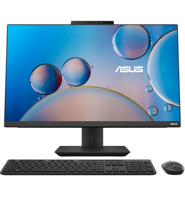 ASUS ПК Моноблок A5702WVARK-BPE0170 27" FHD AG, Intel 7-150U, 32GB, F1TB, UMA, WiFi, кл+м, без ОС, черный