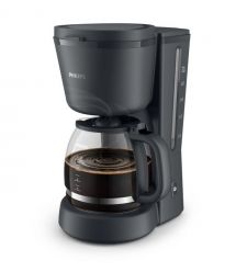 Philips Кофеварка Essentials Collection, 1.38л, молотый, поддержка температуры, темно серый