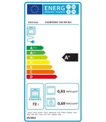 Electrolux Духовой шкаф электрический, 72л, А+, пар, дисплей, конвекция, пирол