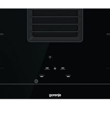 Gorenje Варочная поверхность индукционная, 83см, расширенная зона, встроенная вытяжка, 620м.куб/ч, черный