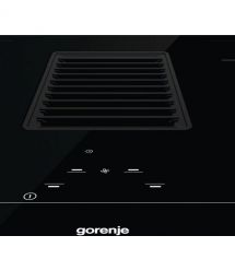 Gorenje Варочная поверхность индукционная, 83см, расширенная зона, встроенная вытяжка, 620м.куб/ч, черный