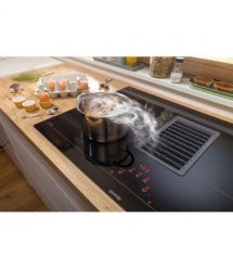 Gorenje Варочная поверхность индукционная, 83см, расширенная зона, встроенная вытяжка, 620м.куб/ч, черный