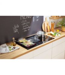 Gorenje Варочная поверхность индукционная, 83см, расширенная зона, встроенная вытяжка, 620м.куб/ч, черный